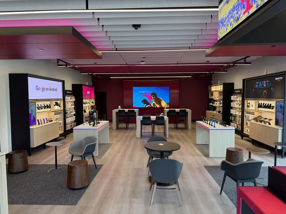  Interior photo of T-Mobile Store at Hwy 380 & Graves, Mckinney, TX 