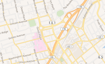 map of 380 North Avenue New Rochelle, NY 10801