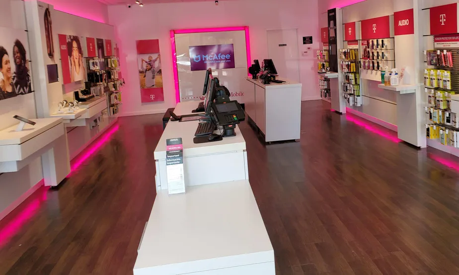 Interior photo of T-Mobile Store at Colfax & Denver West Blvd, Lakewood, CO