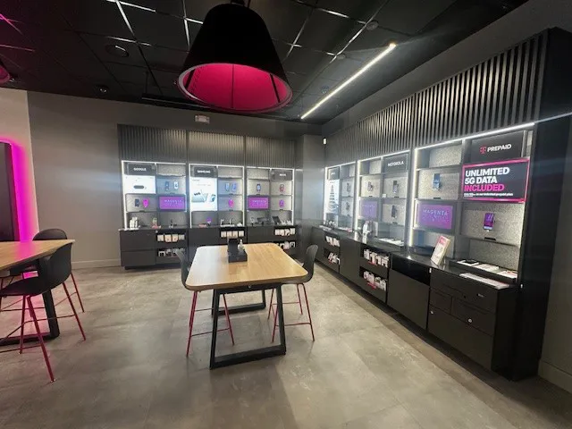  Interior photo of T-Mobile Store at Arboretum, Charlotte, NC 