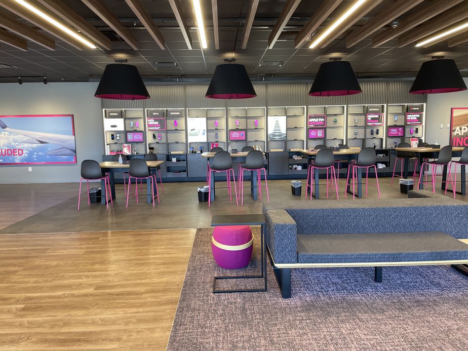 Interior photo of T-Mobile Store at Sahara & Valley View, Las Vegas, NV