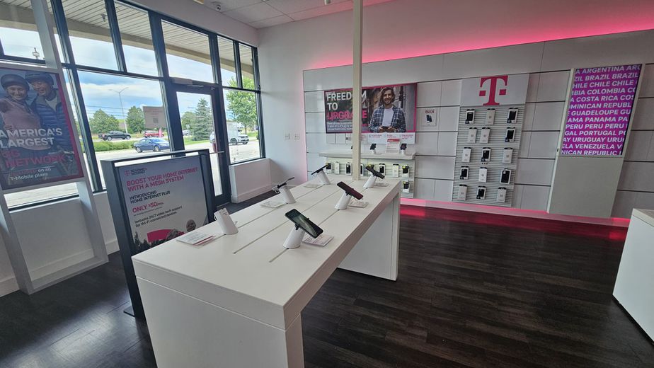 Interior photo of T-Mobile Store at Capitol Dr & Meadowcreek Dr, Pewaukee, WI