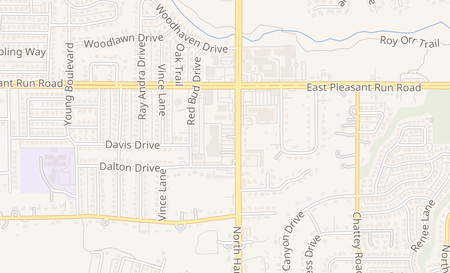 map of 719 N Hampton Rd # 605 Desoto, TX 75115