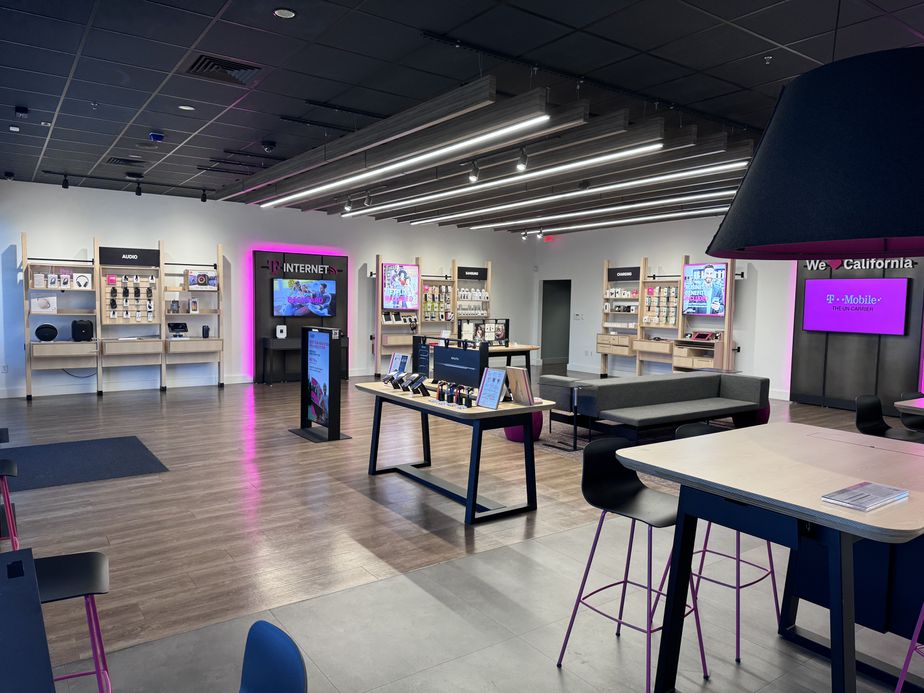 Interior photo of T-Mobile Store at Sunwest Village, Lodi, CA