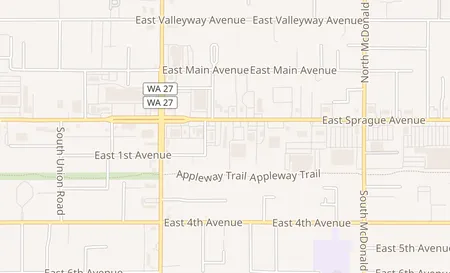 map of 12510 E Sprague Ave Suite 2 Spokane Valley, WA 99216
