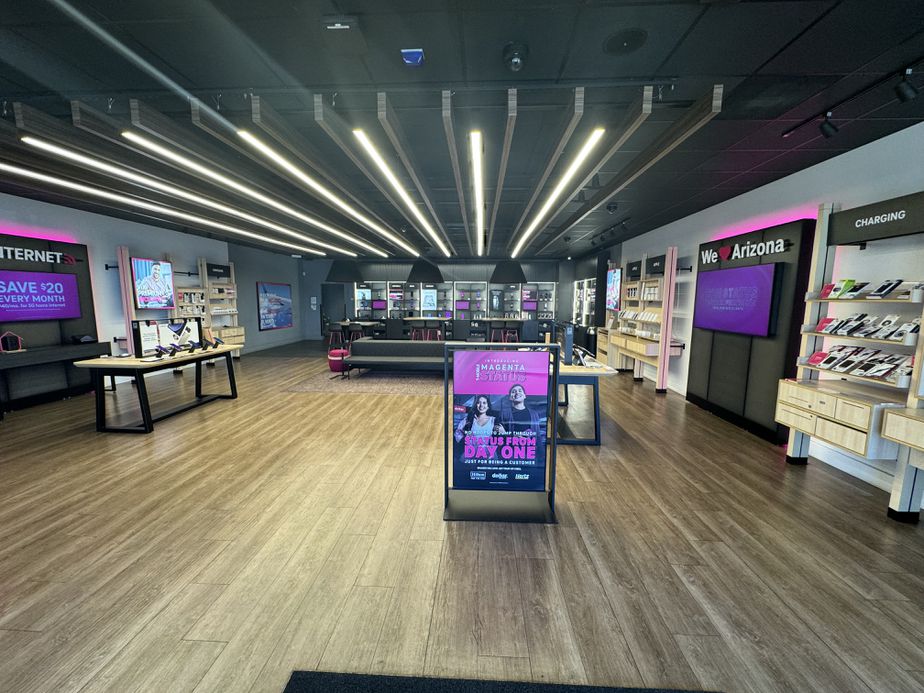 Interior photo of T-Mobile Store at W Valencia Rd & S Oak Tree Dr, Tucson, AZ