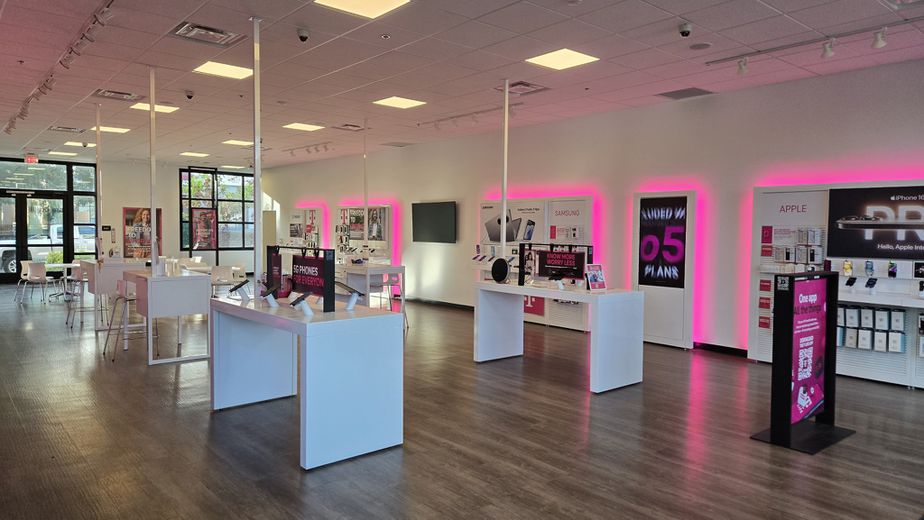 Interior photo of T-Mobile Store at North Point II, Alpharetta, GA