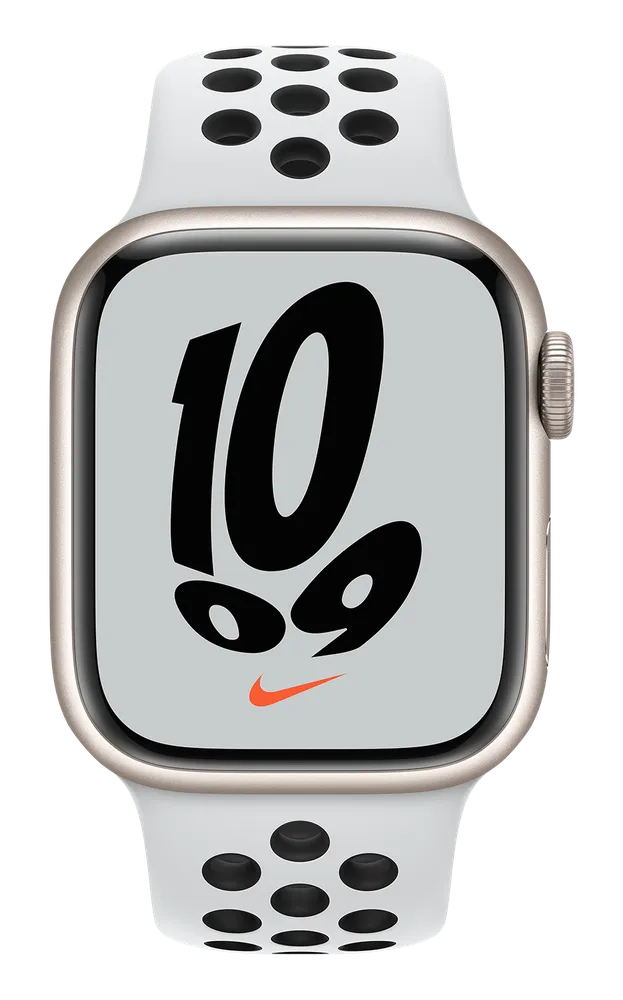 2極タイプ 美品Apple watch シリーズ7ナイキGPSモデル45mm - 通販