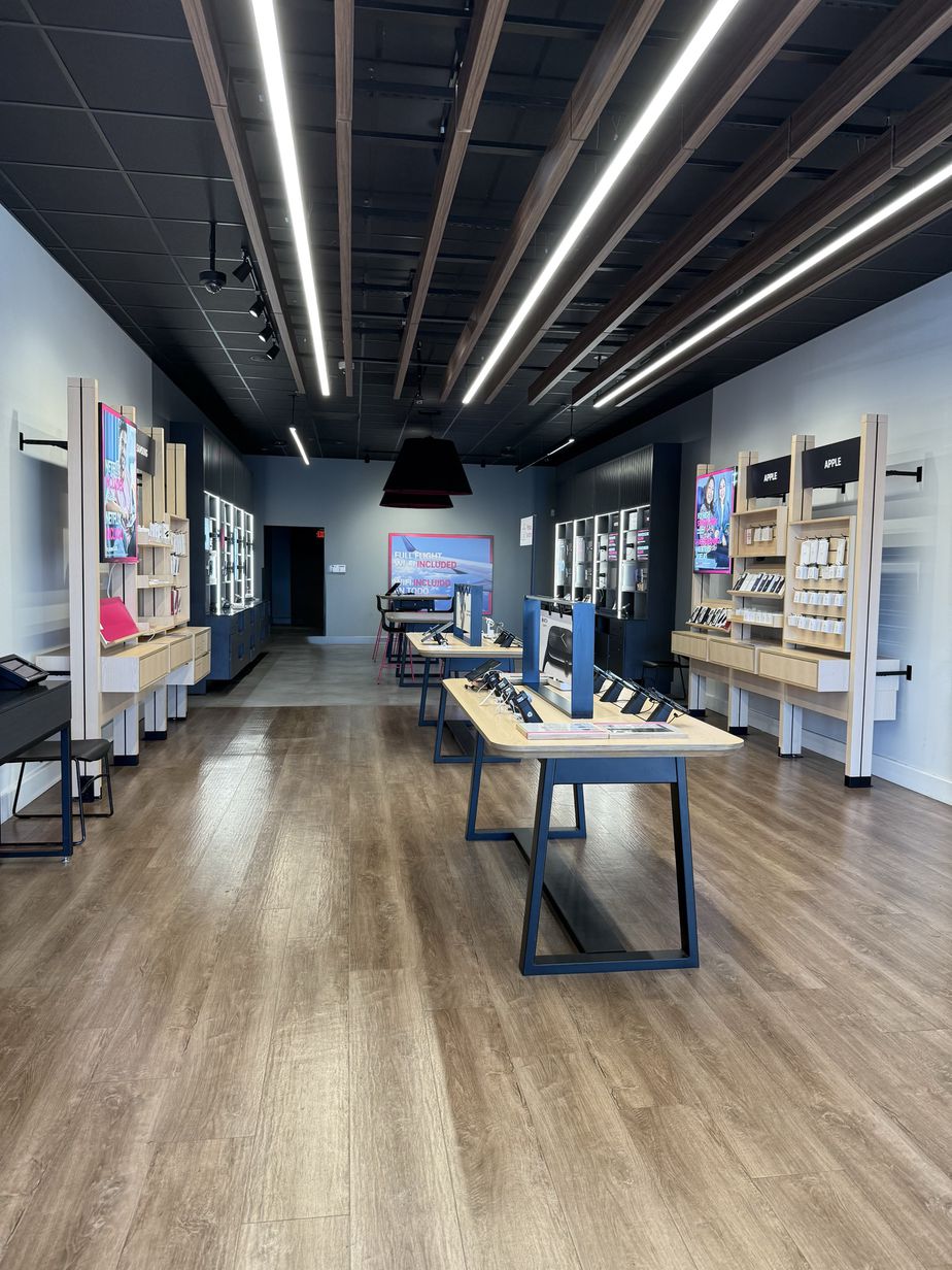 Interior photo of T-Mobile Store at Long Beach Blvd & Alma Ave, Lynwood, CA