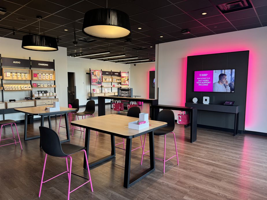 Interior photo of T-Mobile Store at Downtown Crossing, Detroit Lakes, MN