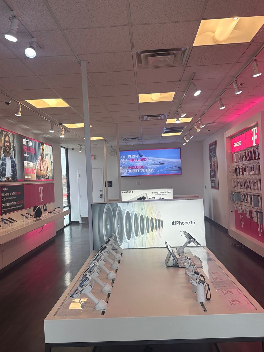 Interior photo of T-Mobile Store at Central & Southern, Phoenix, AZ