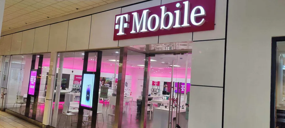 Exterior photo of T-Mobile Store at Mall at Prince George's, Hyattsville, MD