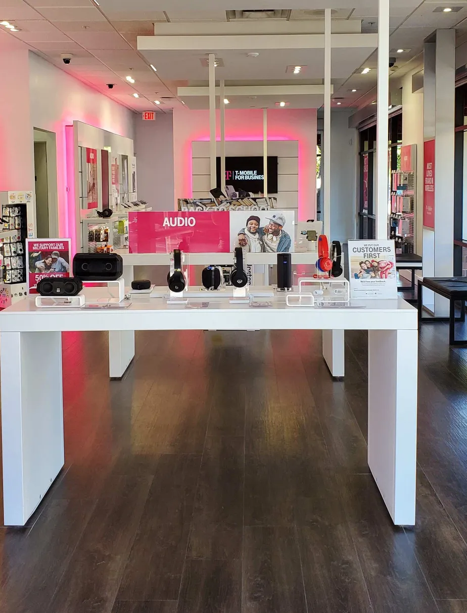 Interior photo of T-Mobile Store at Nut Tree Rd & Monte Vista, Vacaville, CA