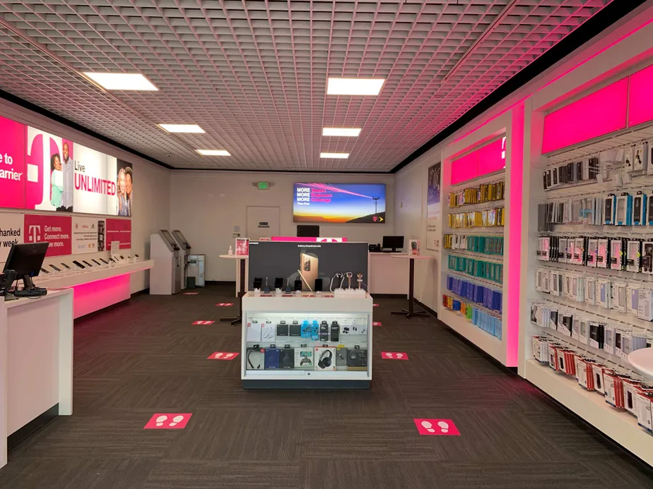 Interior photo of T-Mobile Store at Pulaski Hwy & Petrie Way Rd, Rosedale, MD