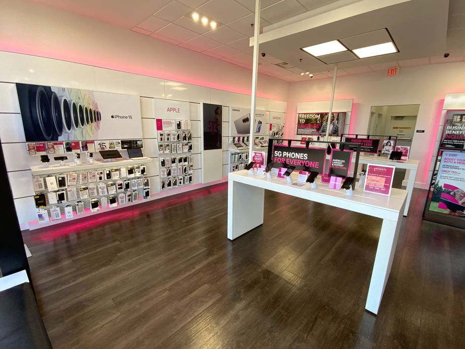 Interior photo of T-Mobile Store at Jamboree & Irvine, Irvine, CA