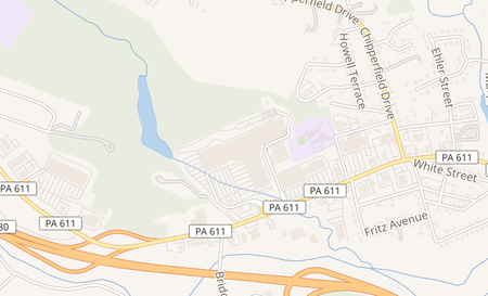 map of 344 Stroud Mall Rd. Ste 408 Stroudsburg, PA 18360