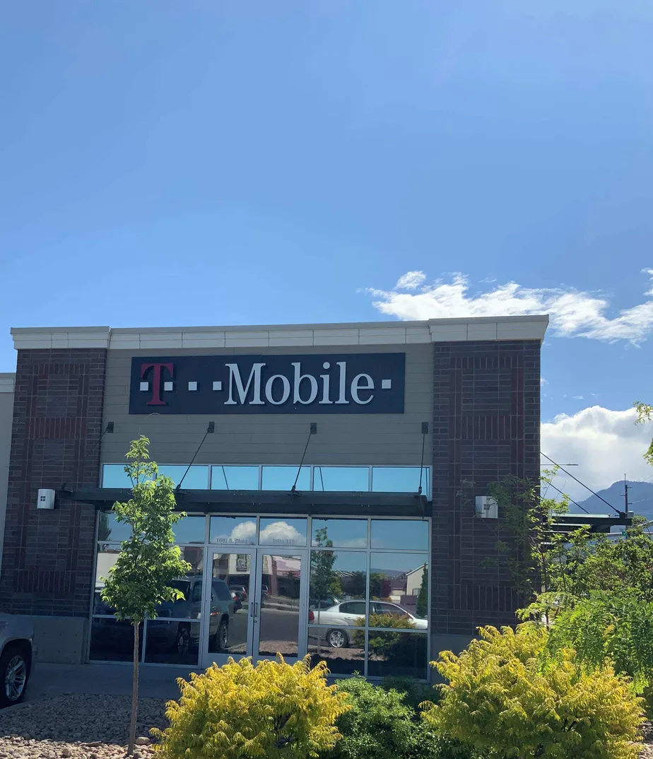 Exterior photo of T-Mobile store at Main & 1000 N, Logan, UT