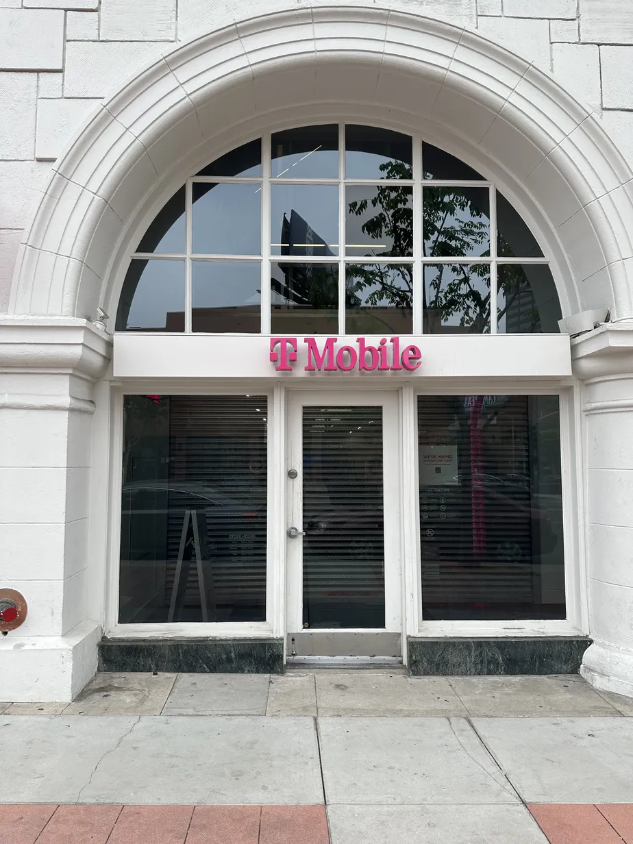  Exterior photo of T-Mobile Store at Westwood Blvd & Lindbrook, Los Angeles, CA 