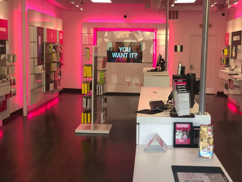 Interior photo of T-Mobile Store at 77th & 10, Raleigh Hills, OR