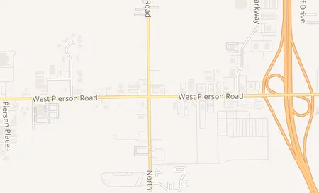 map of 4512 W Pierson Rd Flint, MI 48504