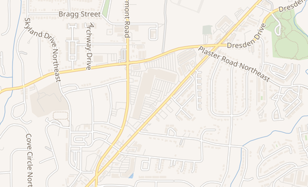 map of 4166 Buford Hwy NE Ste. S-2 Atlanta, GA 30345