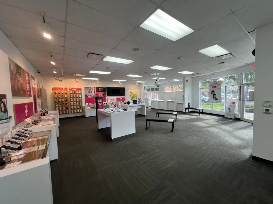 Interior photo of T-Mobile Store at NE 2nd Ave & NE 94th St, Miami Shores, FL