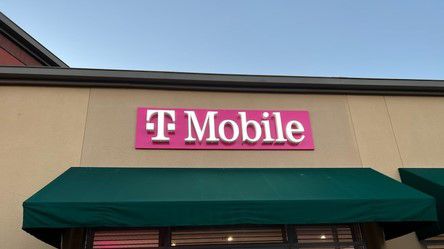 Exterior photo of T-Mobile Store at Pinole Valley Shopping Center, Pinole, CA
