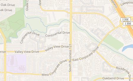 map of 1955 South State HWY 121 Ste 300 Lewisville, TX 75067