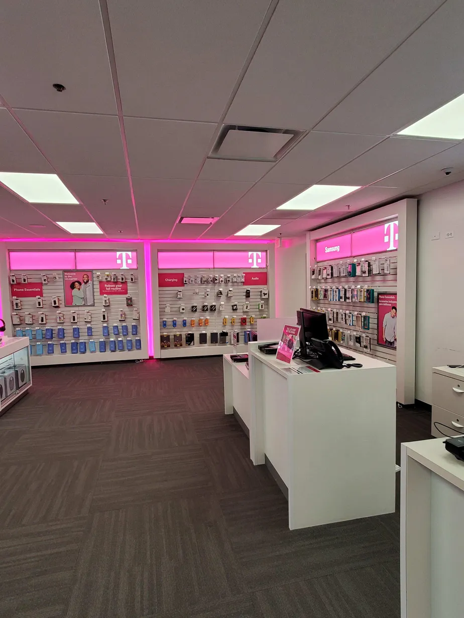 Interior photo of T-Mobile Store at M St & 4th St, Washington, DC