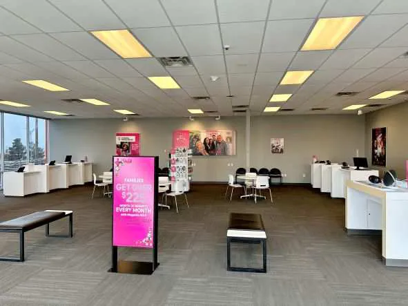 Interior photo of T-Mobile Store at Montana Ave & Lockhart St, El Paso, TX