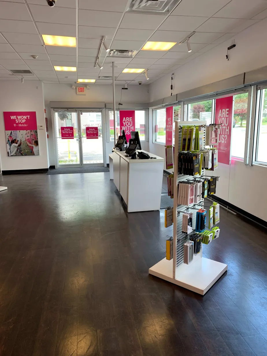 Interior photo of T-Mobile Store at Belmont Street And Torrey Street, Brockton, MA