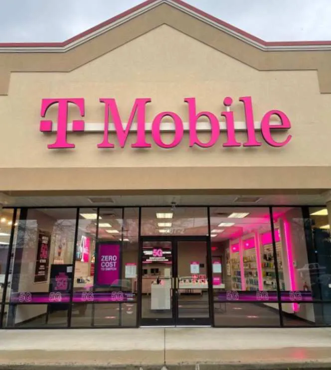 Exterior photo of T-Mobile store at Dixon Blvd & Shelby, Shelby, NC