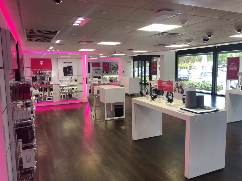 Interior photo of T-Mobile Store at Ponce DE Leon Blvd & Alhambra, Coral Gables, FL
