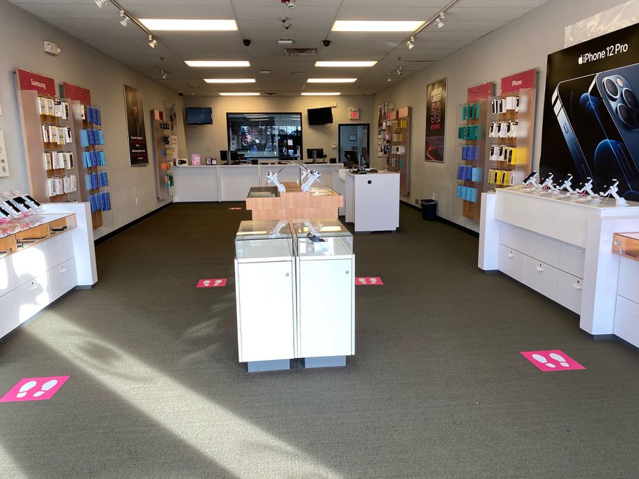Interior photo of T-Mobile Store at Judd Pkwy & Broad, Fuquay Varina, NC