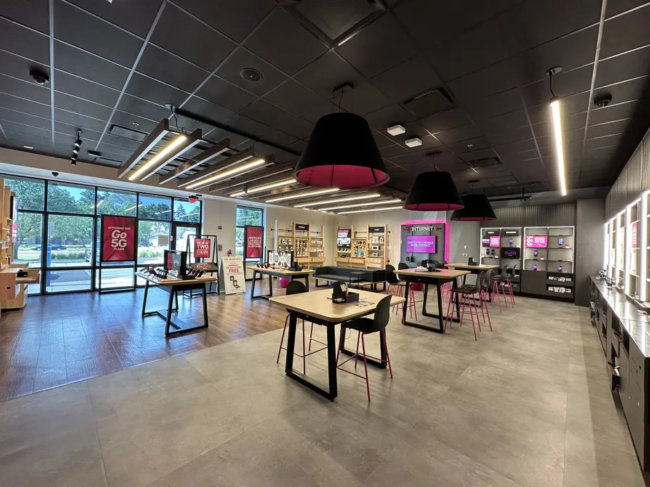 Interior photo of T-Mobile Store at Apple Valley West, Apple Valley, MN
