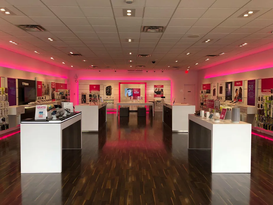 Interior photo of T-Mobile Store at Sudley Rd & Streamwalk Ln, Manassas, VA