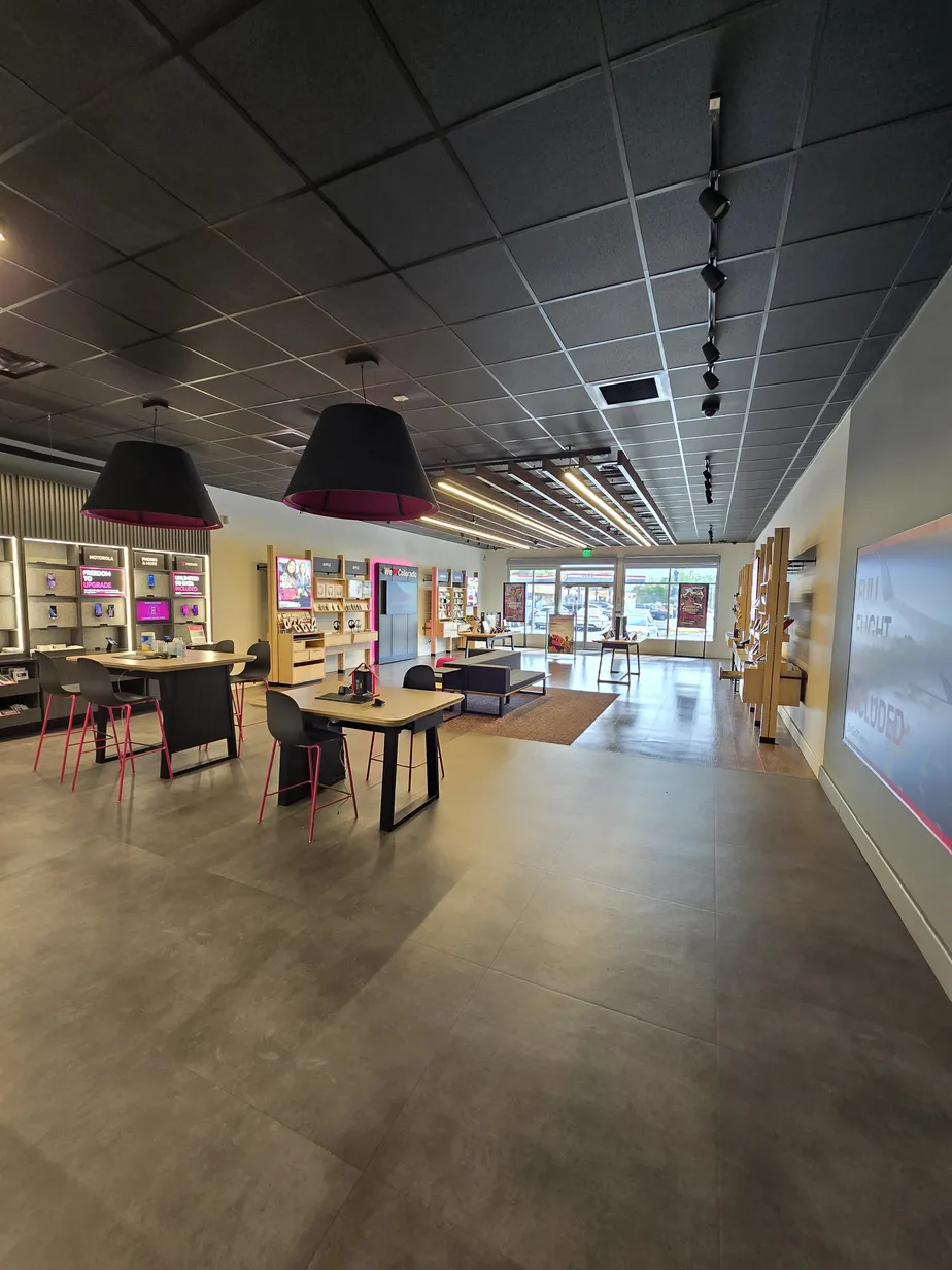  Interior photo of T-Mobile Store at Brentwood Center, Denver, CO 