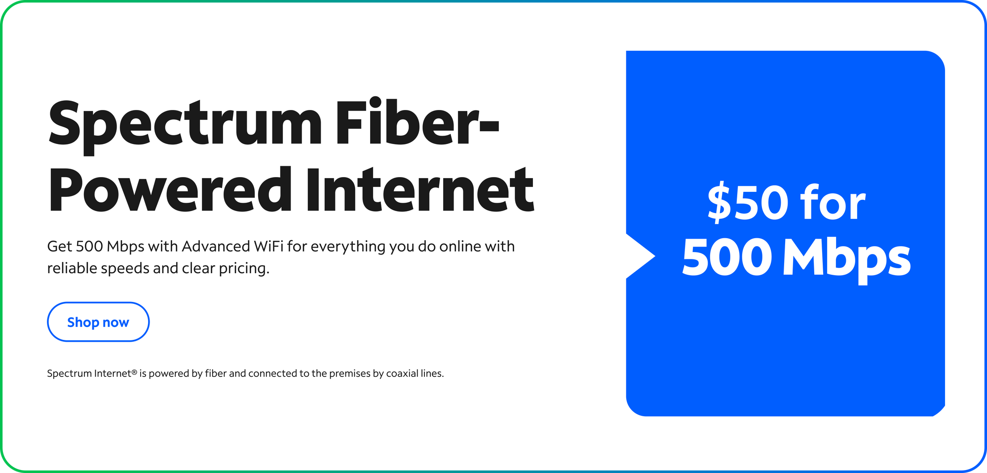 Non Offer S $50 for 500Mbps