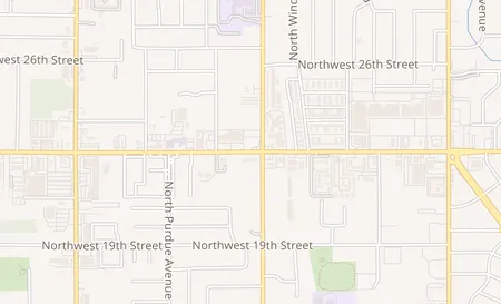 map of 4926 NW 23rd Oklahoma City, OK 73127