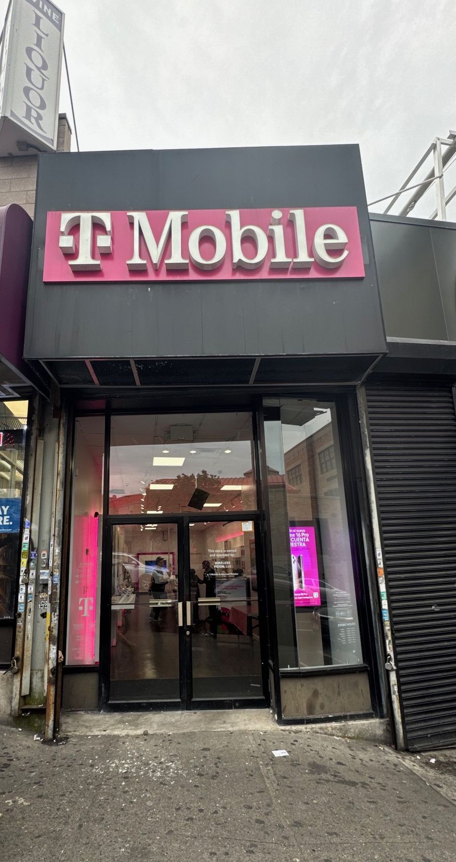 Exterior photo of T-Mobile Store at E 167th St & Walton Ave, Bronx, NY