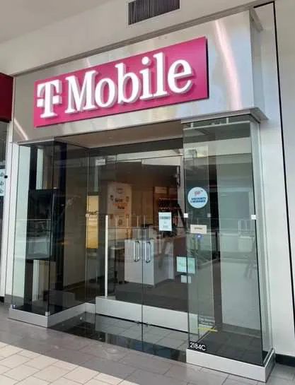  Exterior photo of T-Mobile store at Arden Fair 5, Sacramento, CA 