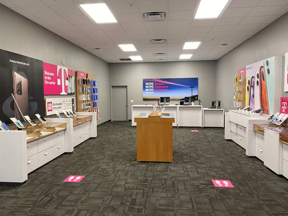 Interior photo of T-Mobile Store at S Utah Ave & Simplot Cir, Idaho Falls, ID