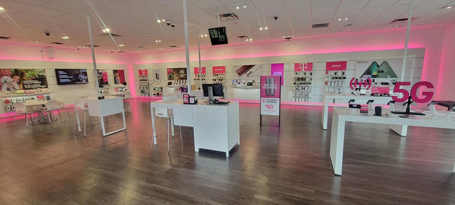 Interior photo of T-Mobile Store at Topanga Canyon & Roscoe Blvd, Canoga Park, CA