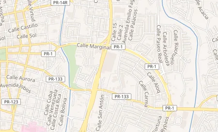 map of 1485 Blvd Miguel Pou STE 9 Centro del Sur Mall Ponce, PR 00717