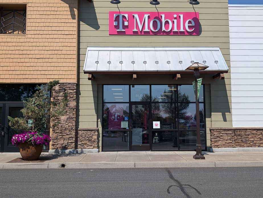 Exterior photo of T-Mobile Store at N Hwy 97 & Nels Anderson Pl, Bend, OR