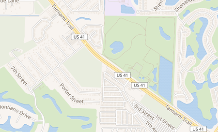 map of 11540 Tamiami Trl E Naples, FL 34113