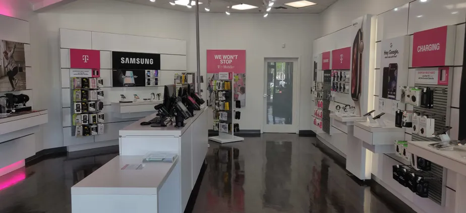 Interior photo of T-Mobile Store at Indian Trace & Saddle Club Rd, Weston, FL