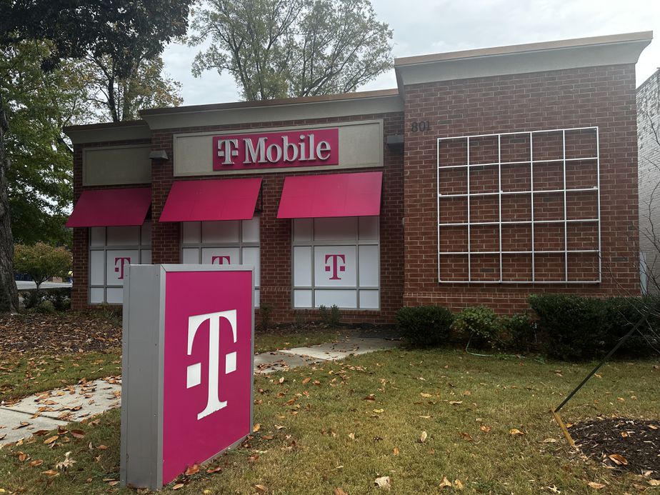 Exterior photo of T-Mobile Store at Myers Park, Charlotte, NC