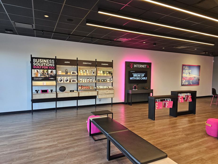 Interior photo of T-Mobile Store at Rand Rd & Old Rand Rd, Lake Zurich, IL