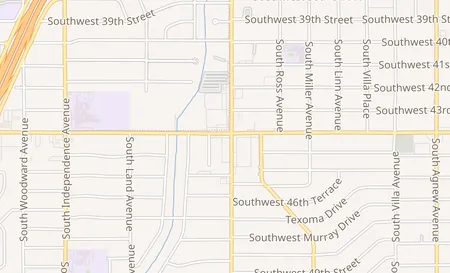 map of 2905 SW 44th St Ste D Oklahoma City, OK 73119